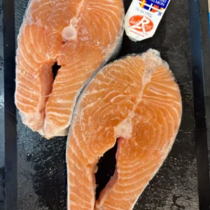 2 darnes de saumon écossais Label Rouge