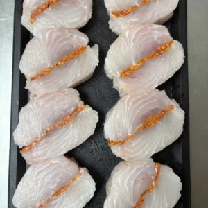 Médaillons merlu & chorizo 3/400g (2 médaillons)