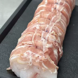 Rôti de lotte et lard fumé 800g
