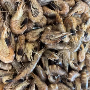 Crevettes grises cuites entières 50g